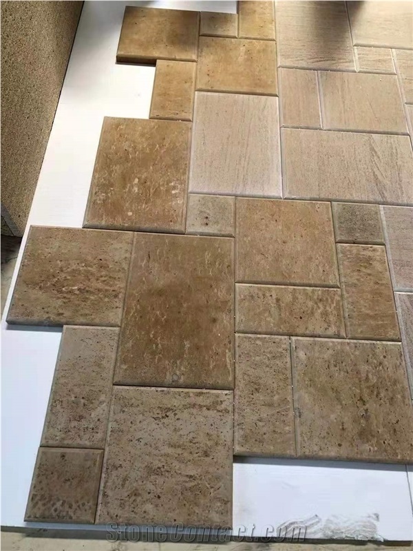 France Gold Limestone Honed Floor Tiles & Wall Slabs